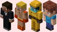 Some more Steve variations (Image via Minecraft Wiki || Mojang Studios)